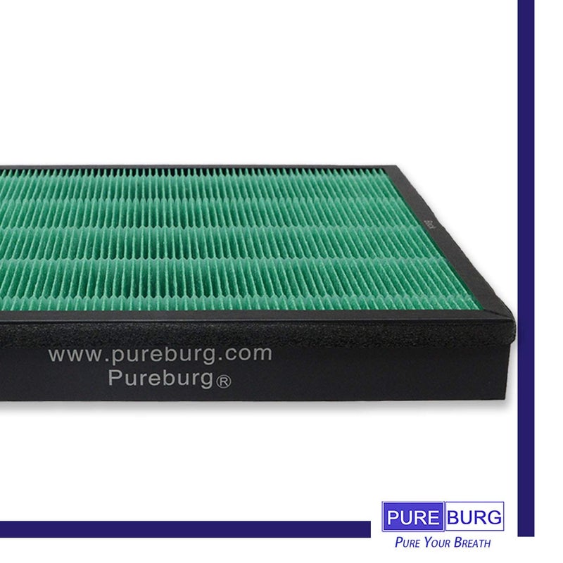 PUREBURG Replacement Filter Set Compatible with Coway Airmega 300 300S Air Purifier,H13 HEPA Activated Carbon MAX2 3-Stage Filtration - Image 5